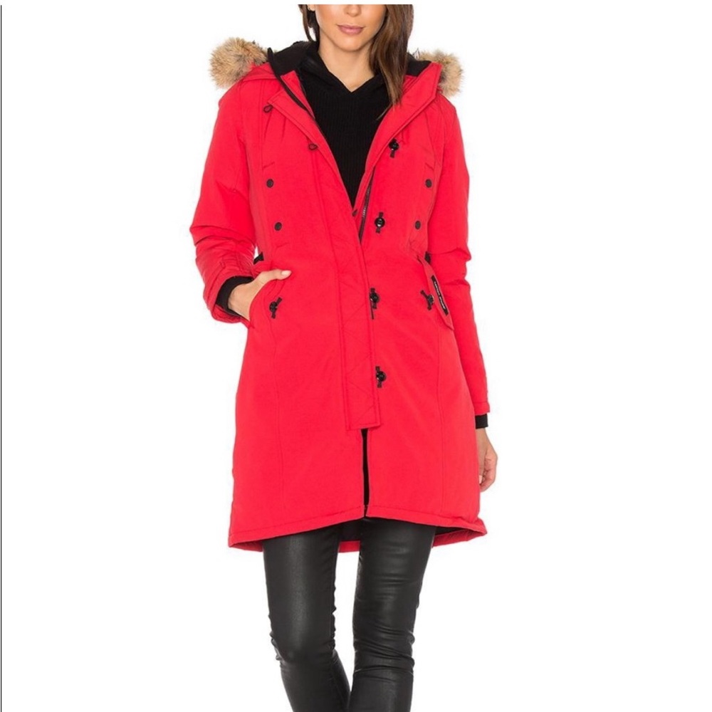 Canada Goose Kensington Parka Red size Small